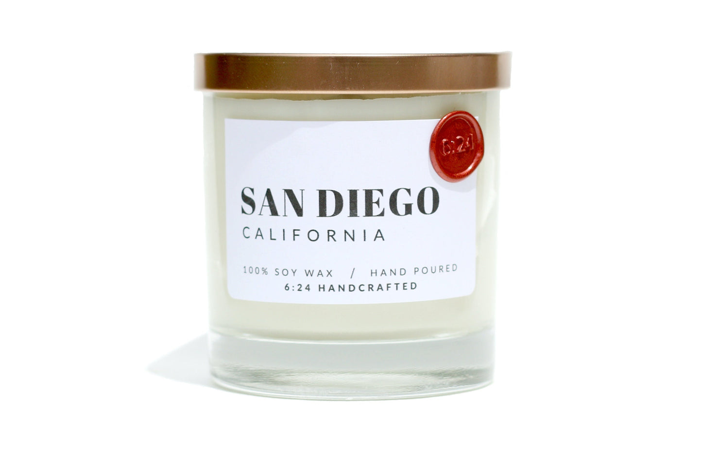 San Diego, California Candle | Handmade Scented Candle | 100% Soy Wax