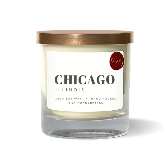 Chicago, Illinois Candle | Handmade Scented City Candle