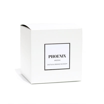 a white box with a black and white label on it