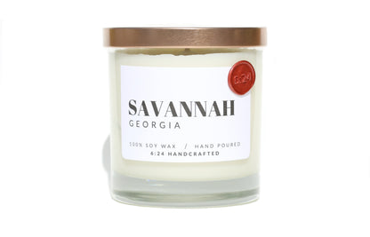 Savannah, Georgia candle