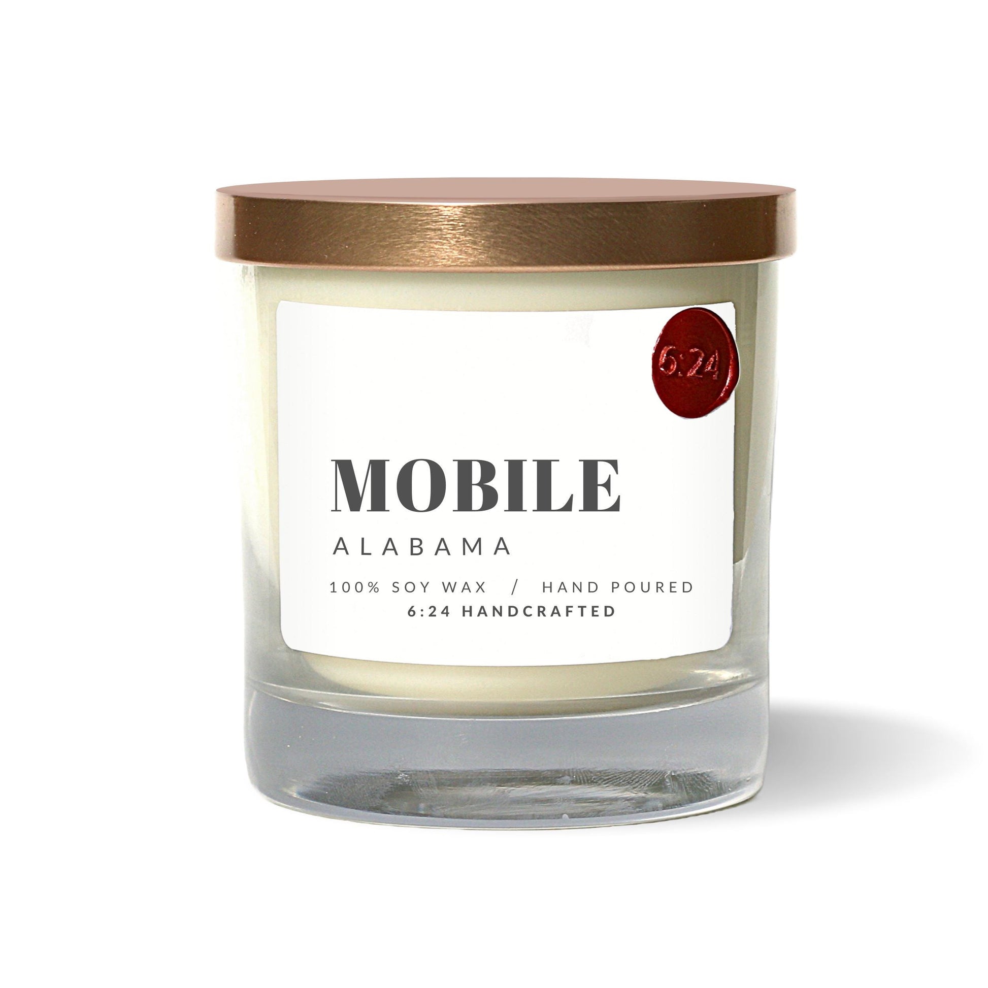 Mobile, Alabama Candle | Handmade Scented City Candle | 100% Soy Wax | Housewarming Gift