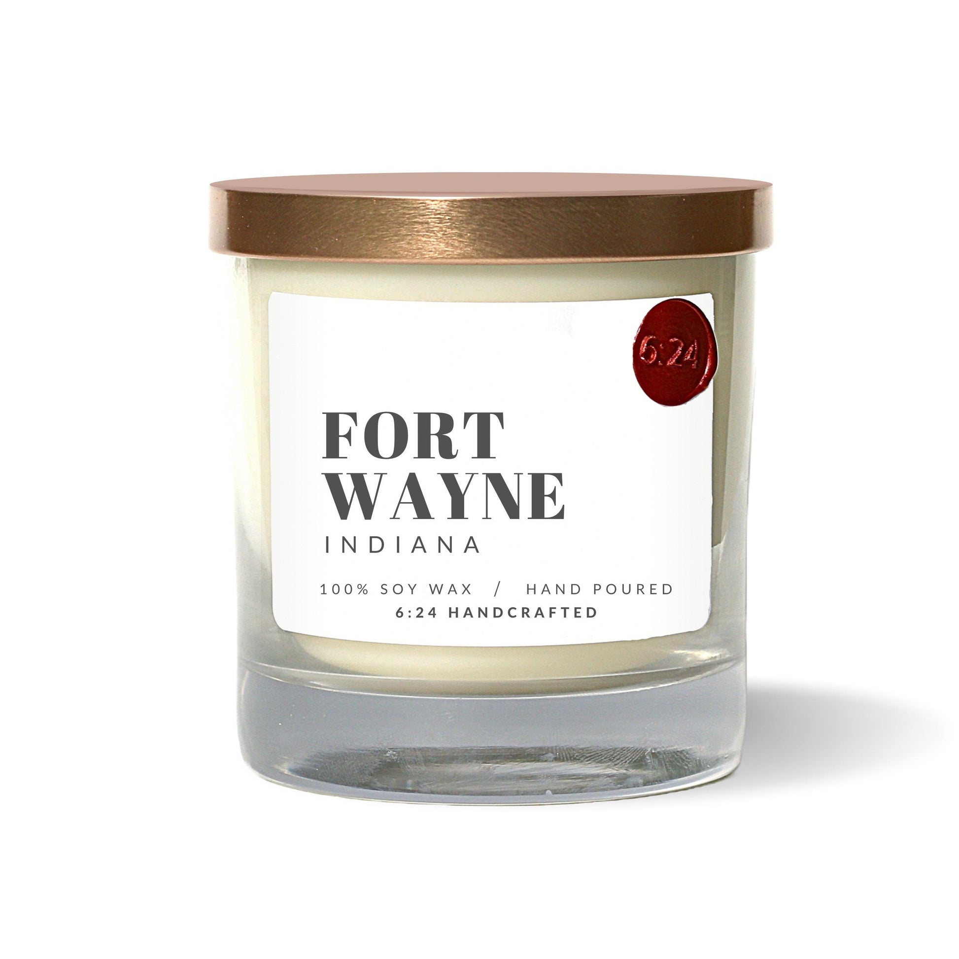 Fort Wayne, Indiana Candle | Handmade Scented City Candle | 100% Soy Wax | Housewarming Gift