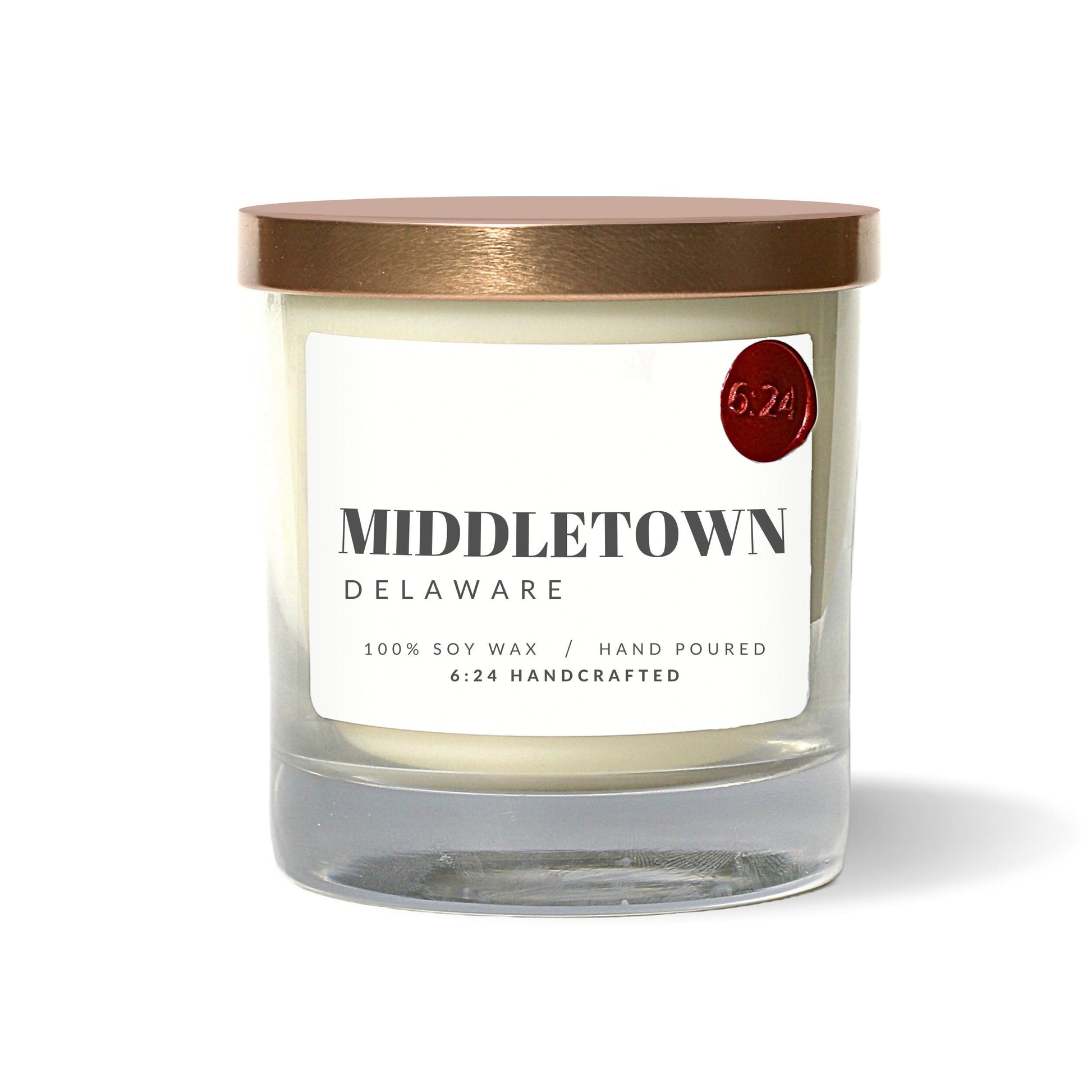 Middletown, Delaware candle
