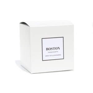 Boston, Massachusetts candle box