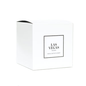 Las Vegas, Nevada candle box with oud and cactus flower