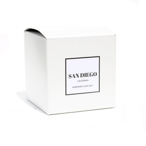 San Diego, California candle box