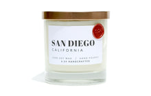 San Diego, California candle