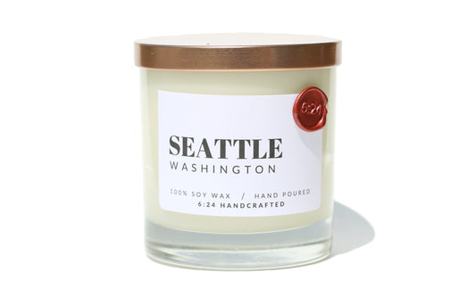 Seattle, Washington candle