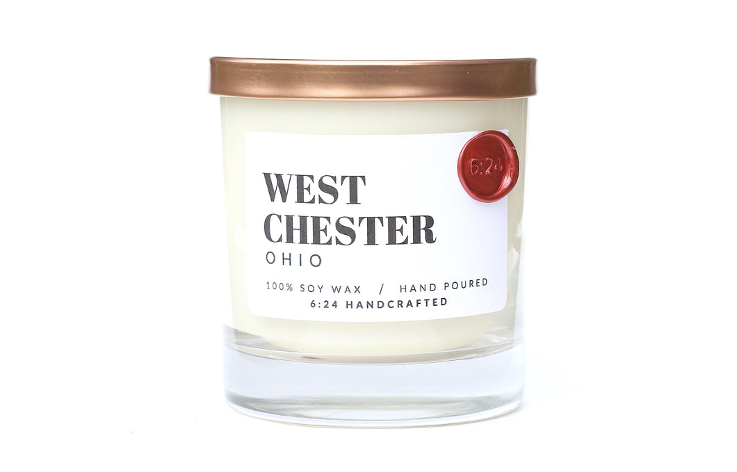 West Chester, Ohio Candle